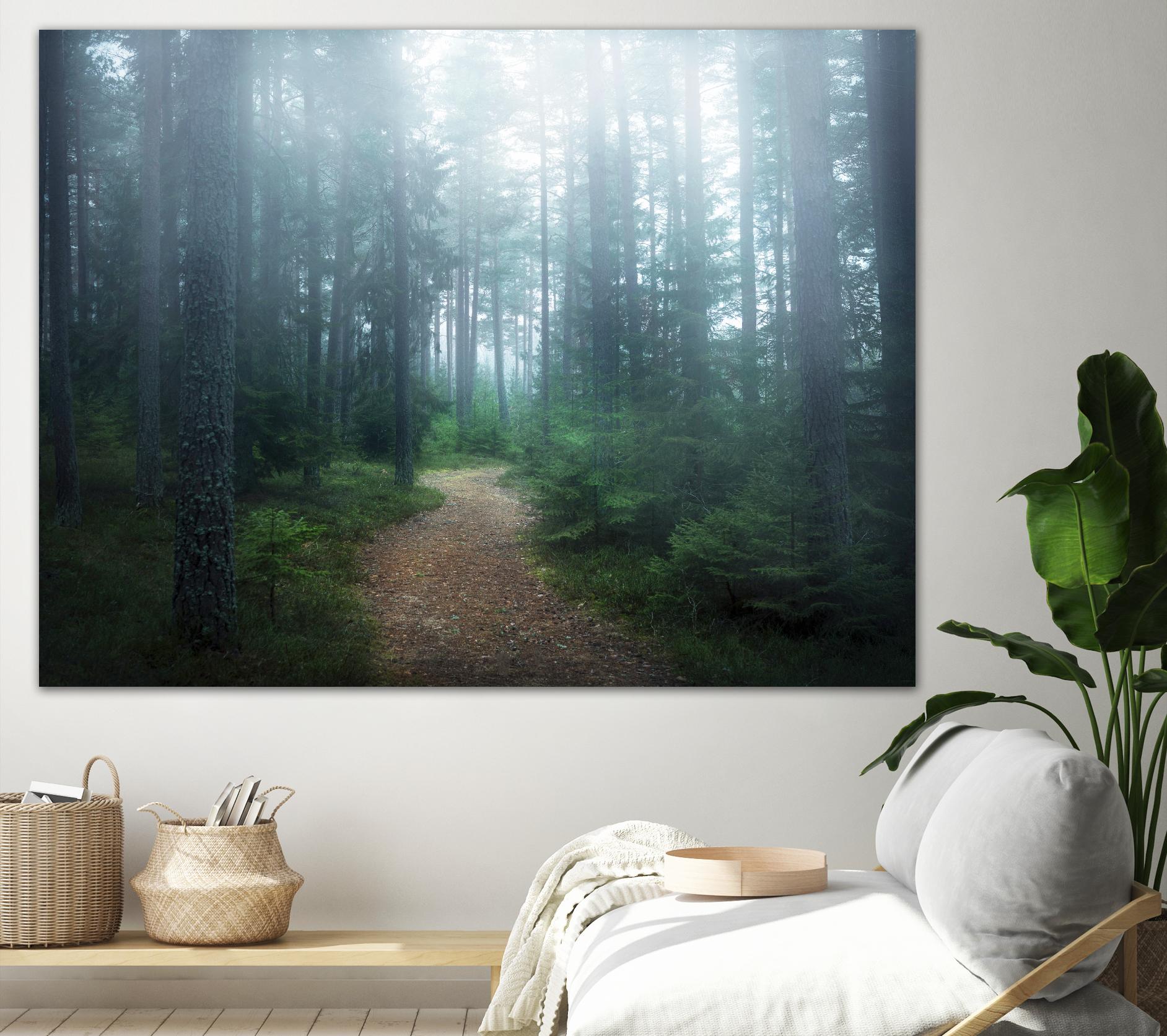 Lindsten - The forest of secrets by 1X on GIANT ART - brown photo art