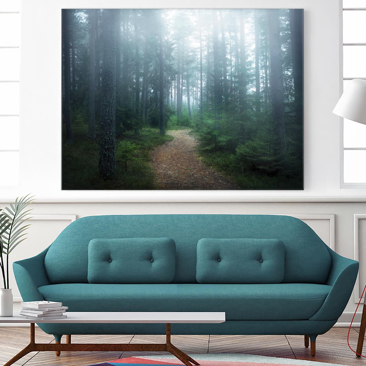 Lindsten - The forest of secrets by 1X on GIANT ART - brown photo art