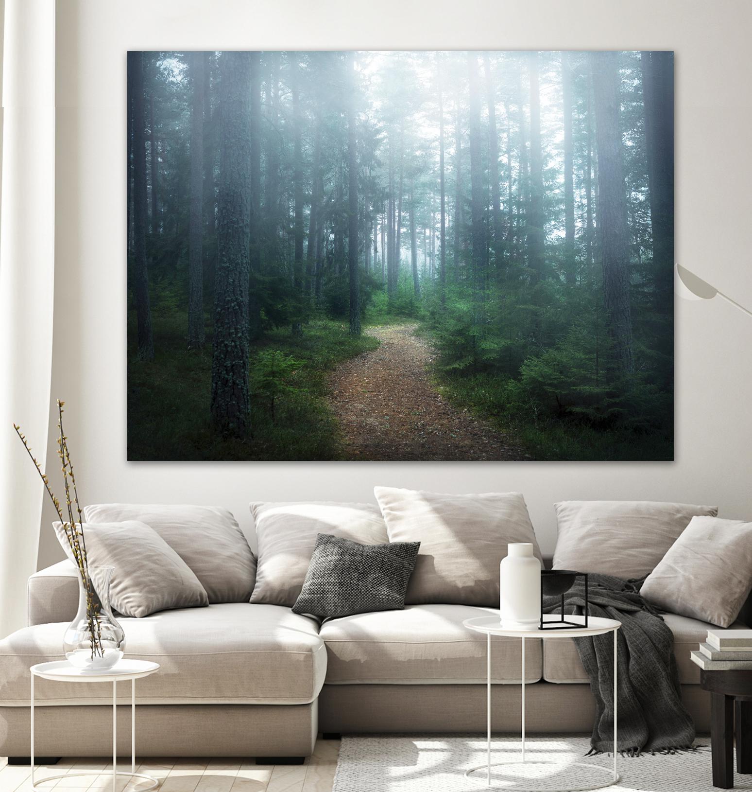 Lindsten - The forest of secrets by 1X on GIANT ART - brown photo art
