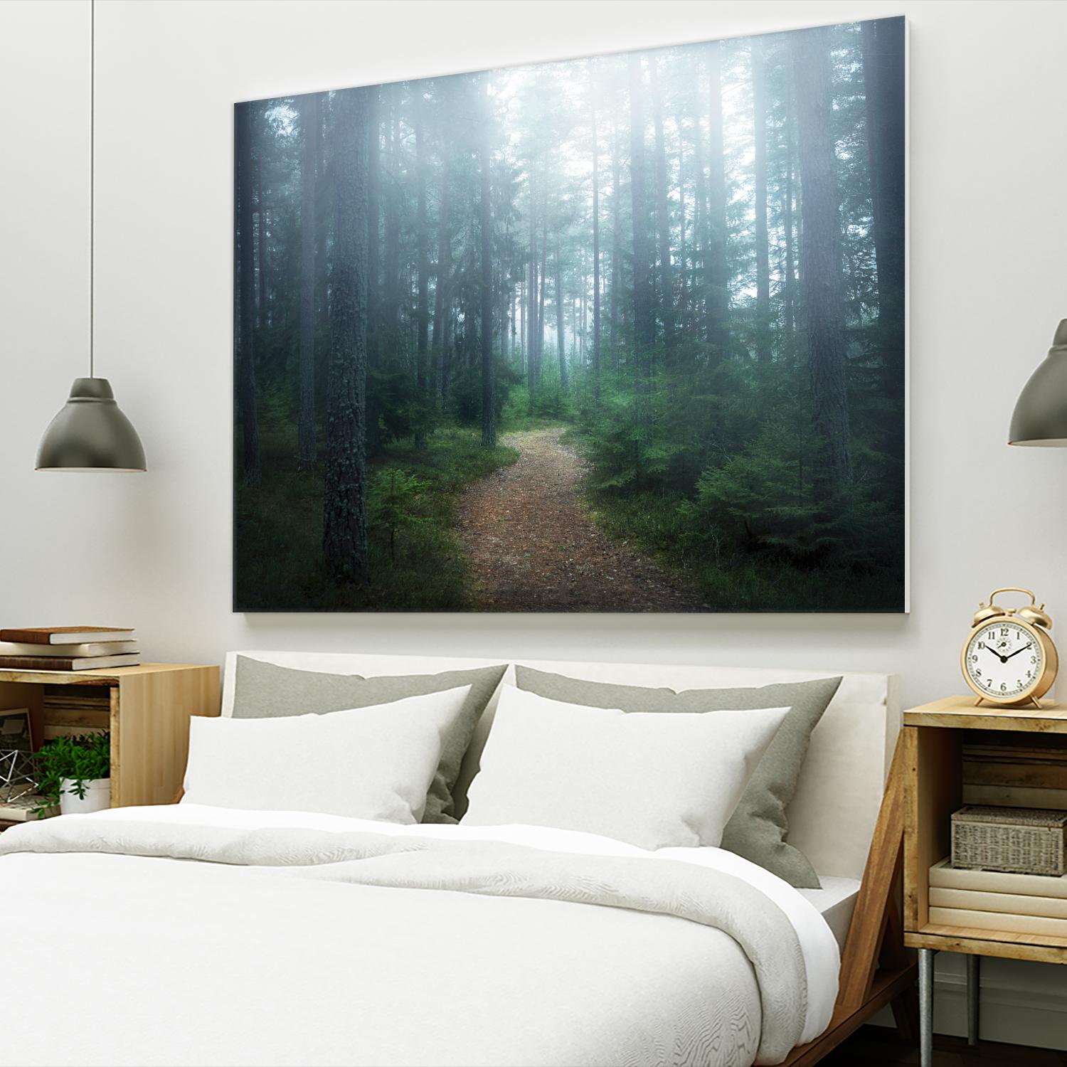 Lindsten - The forest of secrets by 1X on GIANT ART - brown photo art