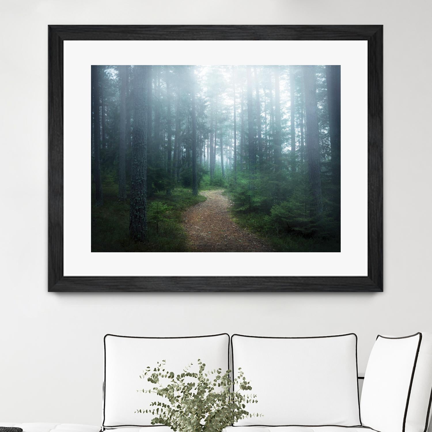 Lindsten - The forest of secrets by 1X on GIANT ART - brown photo art