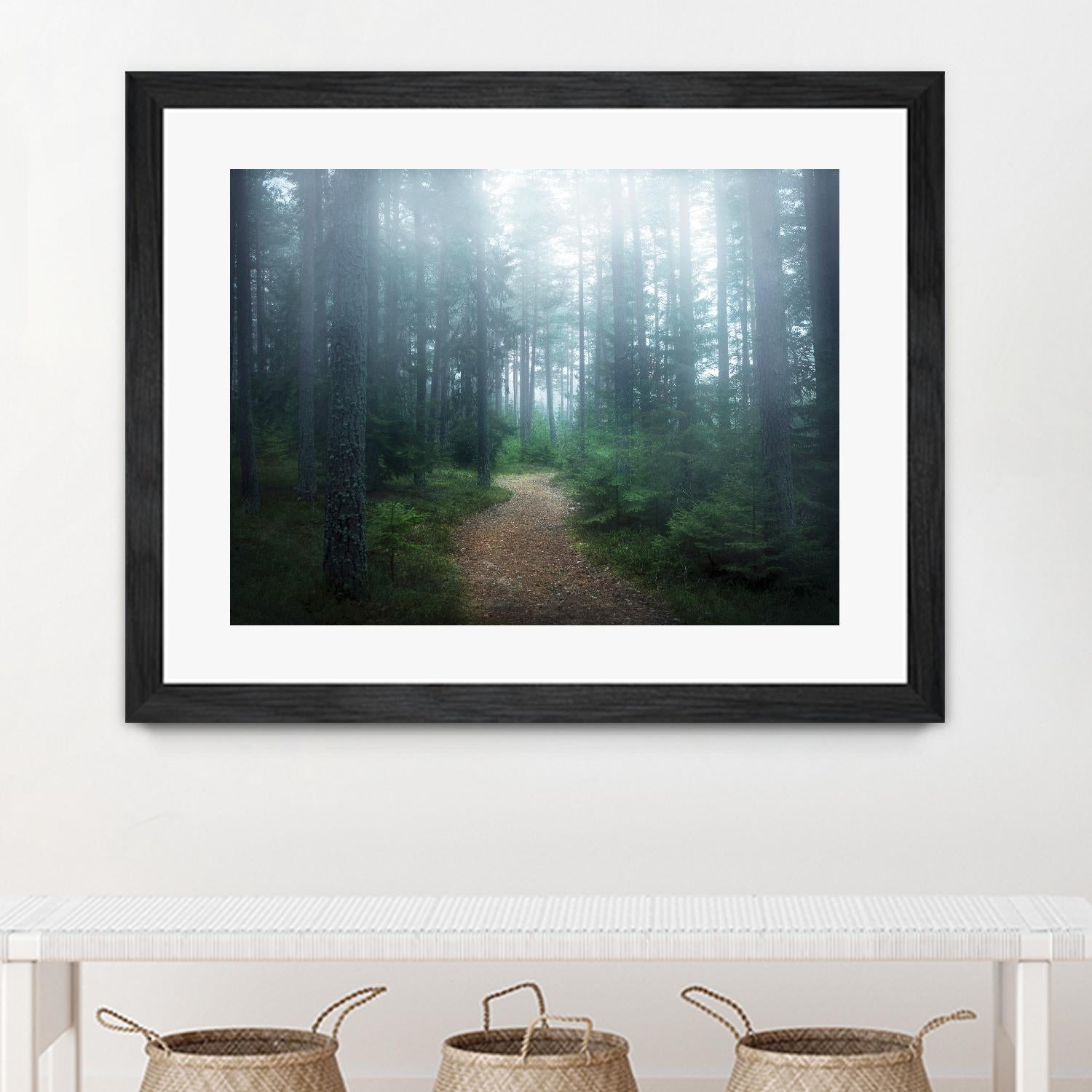 Lindsten - The forest of secrets by 1X on GIANT ART - brown photo art