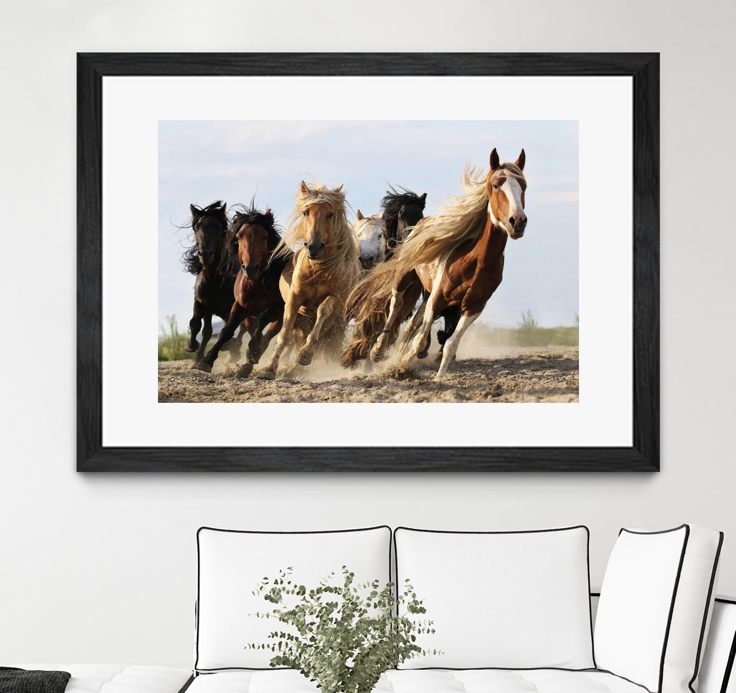 Wong - Lucky Six by 1X on GIANT ART - blue photo art