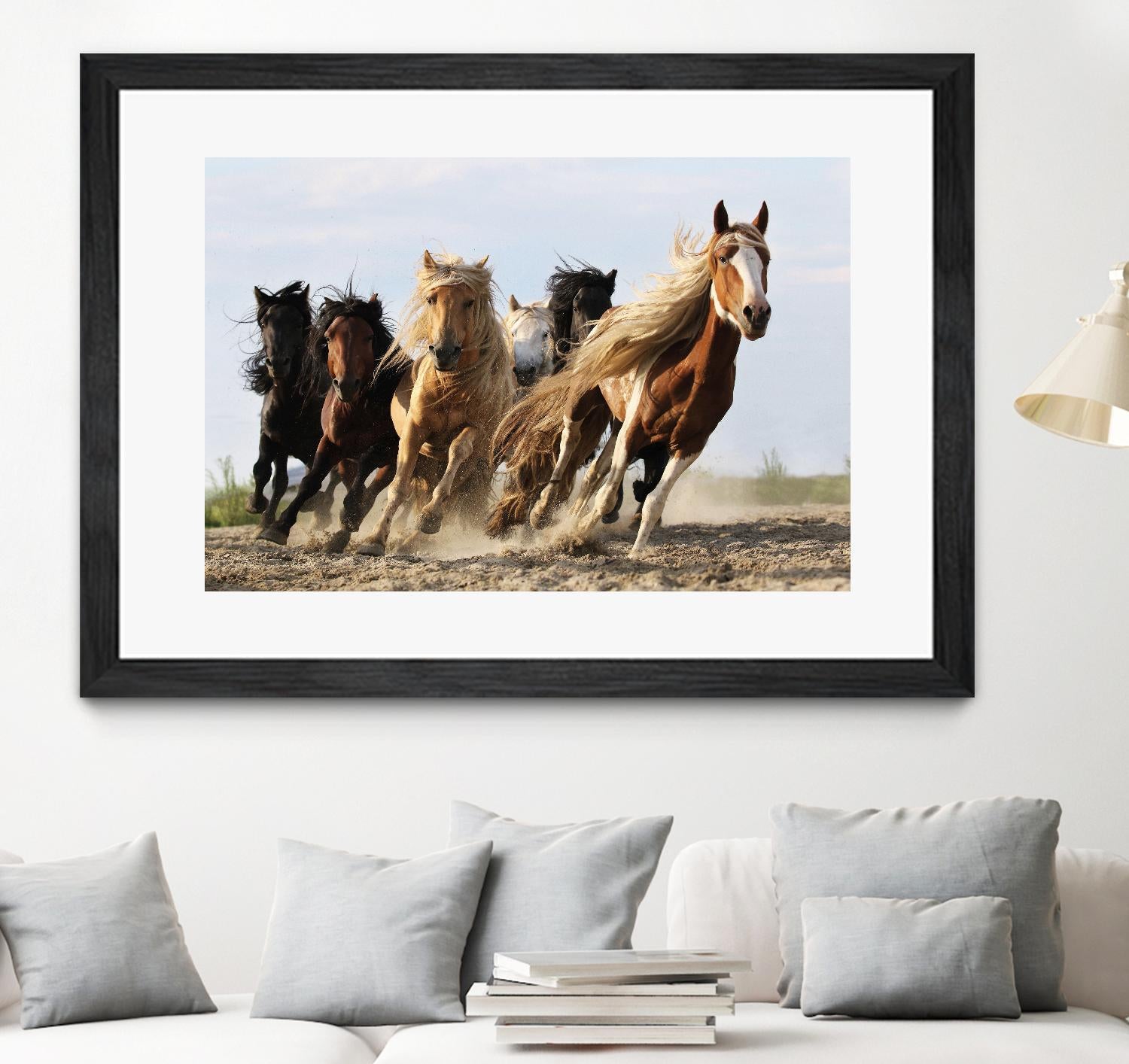 Wong - Lucky Six by 1X on GIANT ART - blue photo art