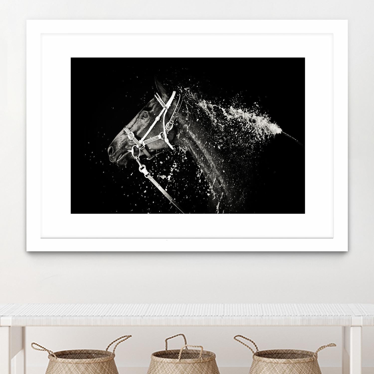 Lee Chapman - The Hose Down by 1X on GIANT ART - grey photo art