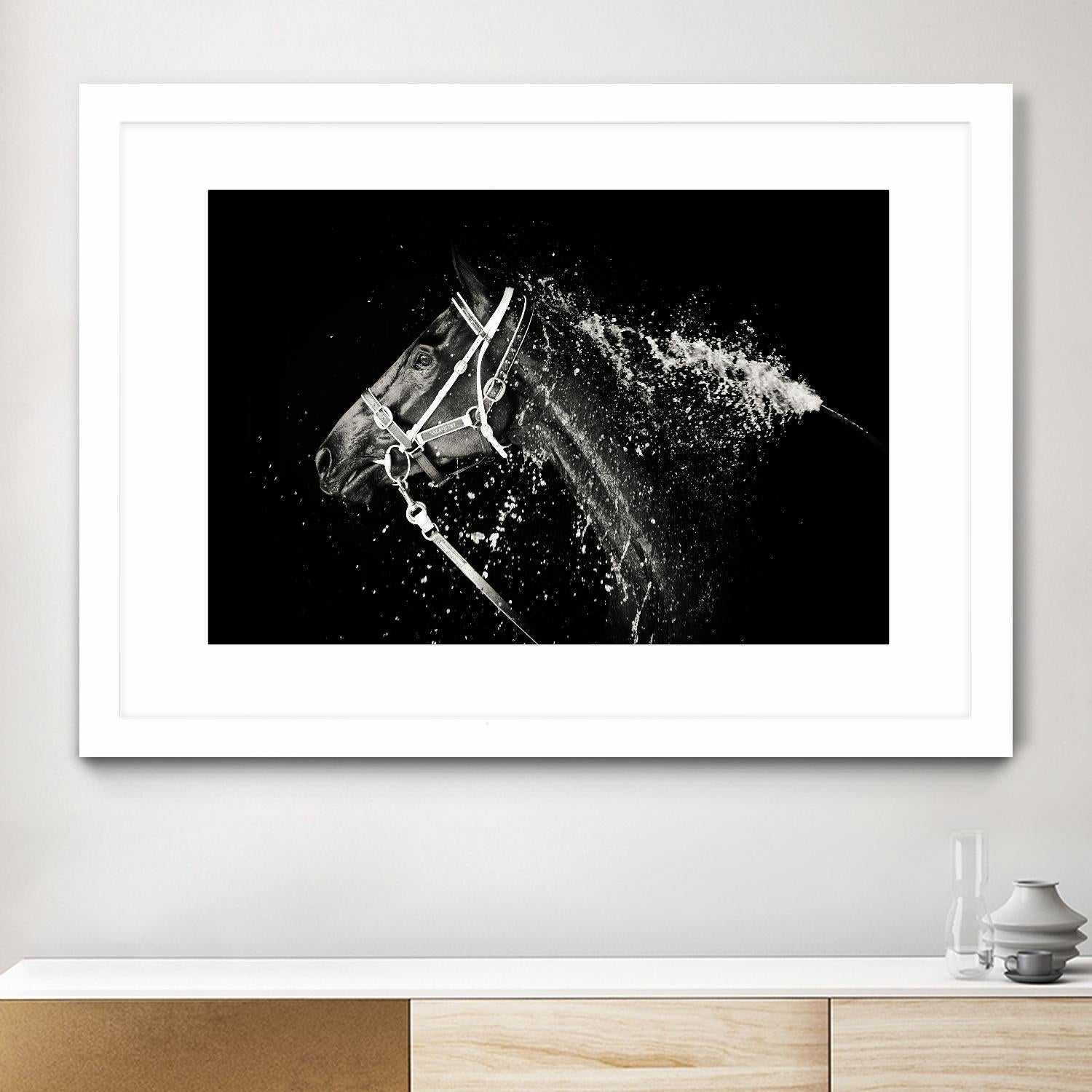 Lee Chapman - The Hose Down by 1X on GIANT ART - grey photo art