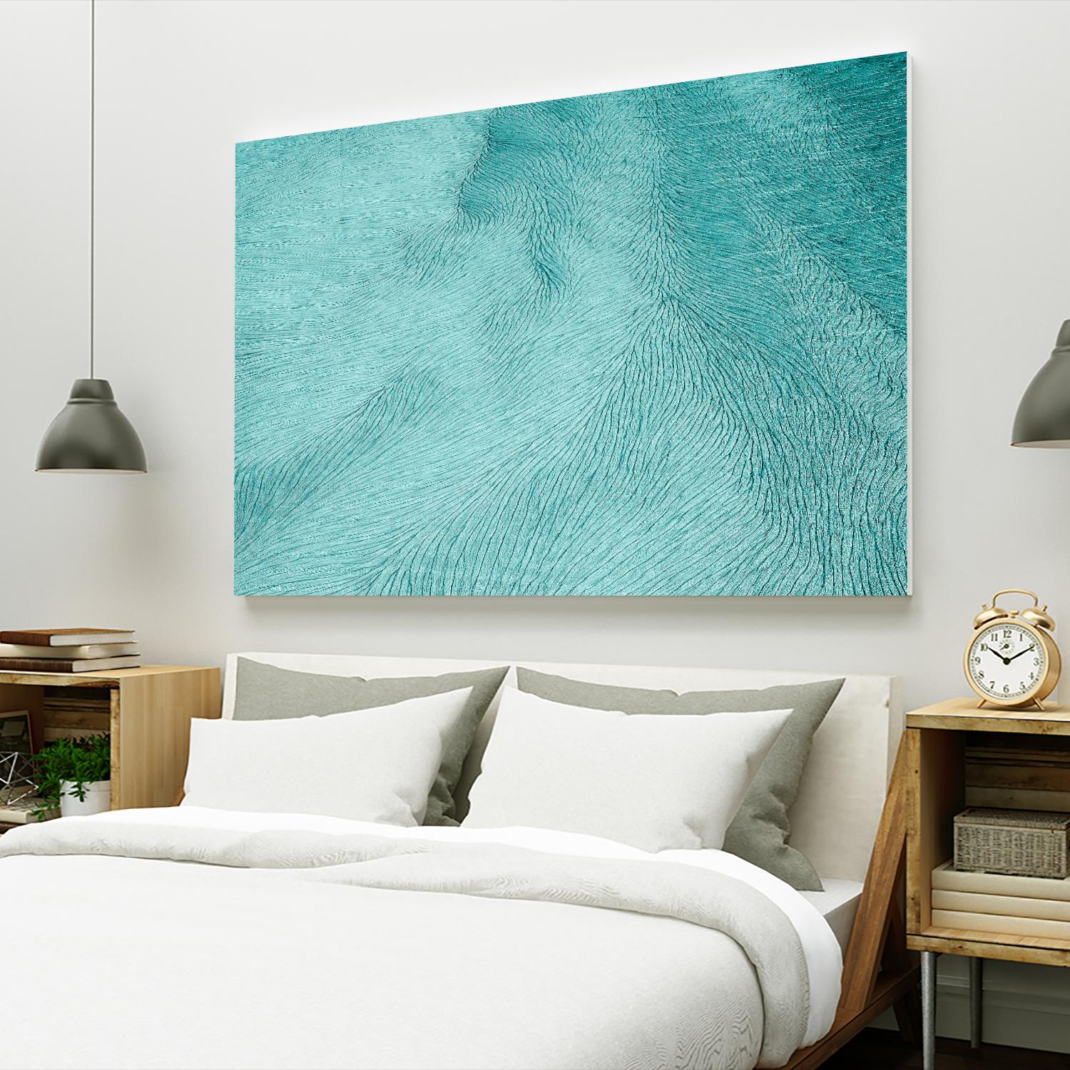 Cracks by Elena 1X on GIANT ART - blue landscape