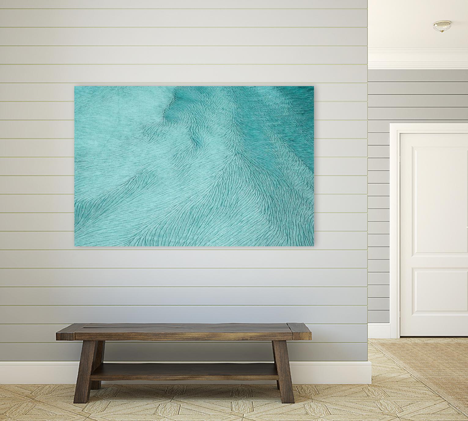 Cracks by Elena 1X on GIANT ART - blue landscape