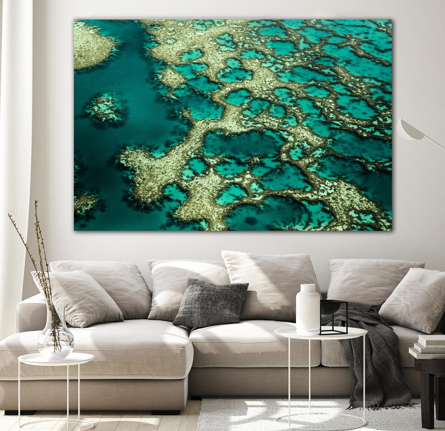 Wrobel - Gondwana by 1X on GIANT ART - green photo art