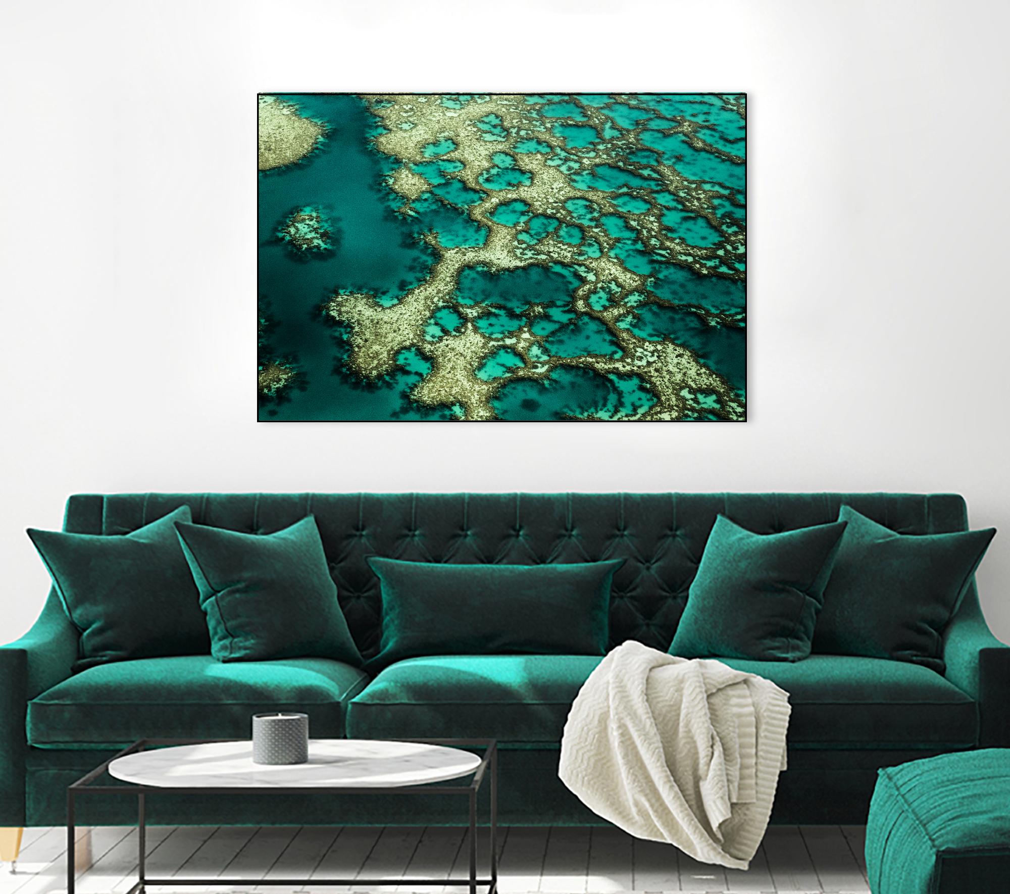 Wrobel - Gondwana by 1X on GIANT ART - green photo art