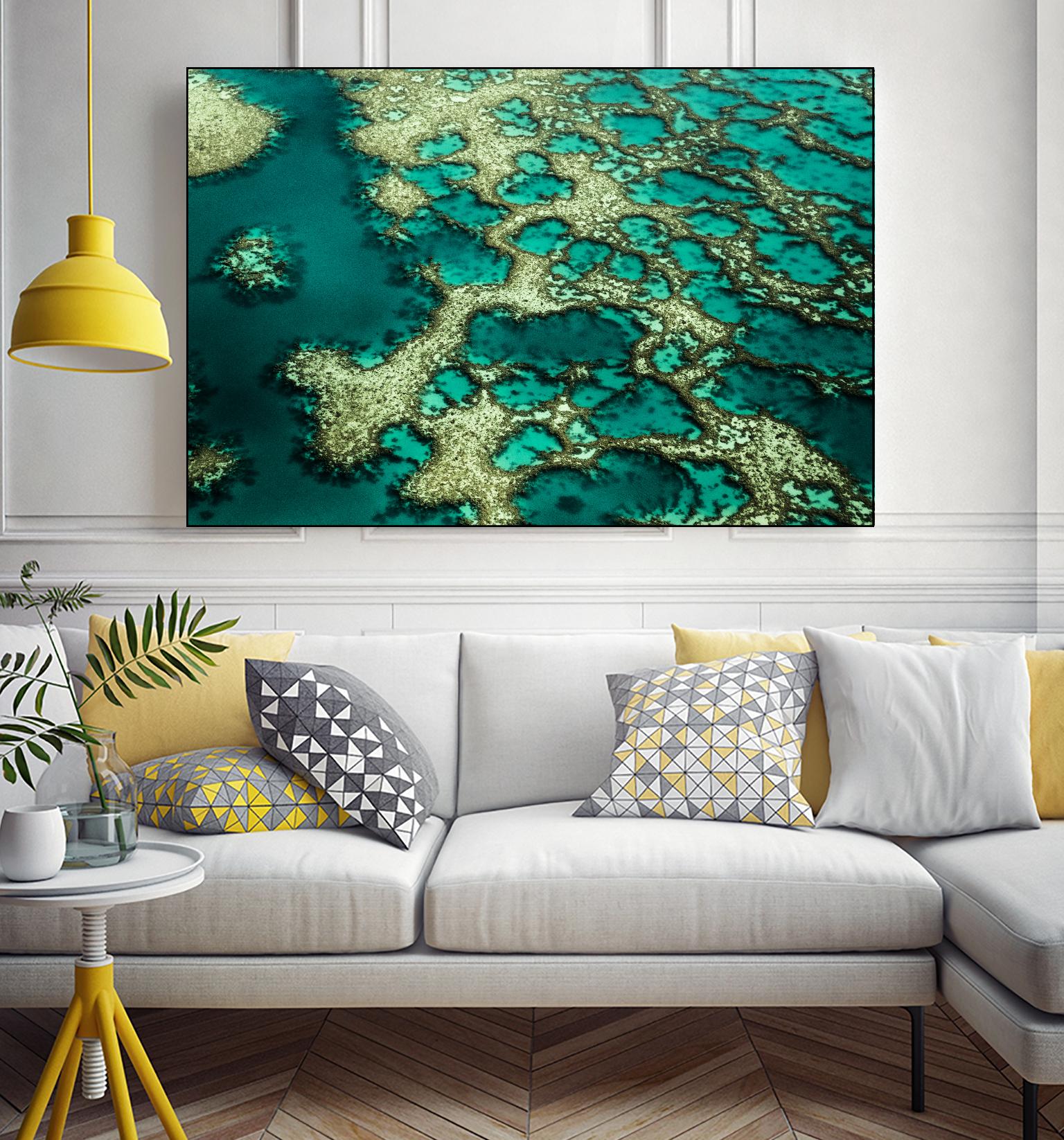 Wrobel - Gondwana by 1X on GIANT ART - green photo art