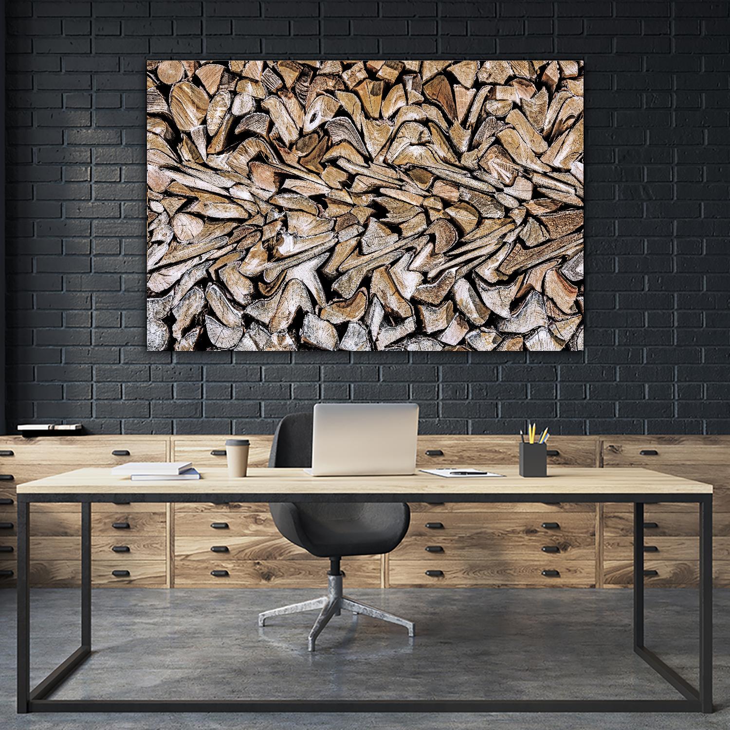 Pearson - Against The Grain by 1X on GIANT ART - beige photography wood