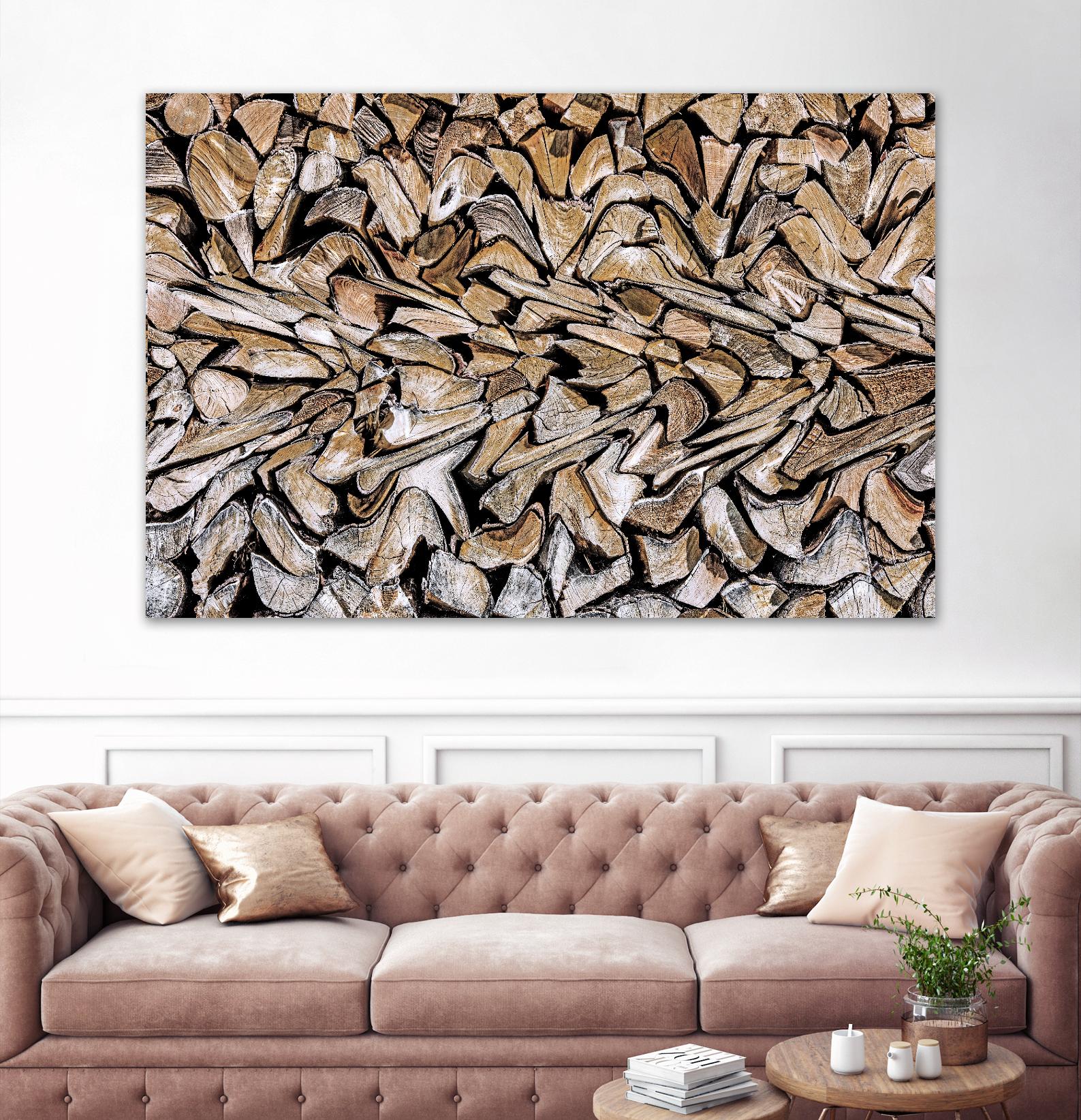 Pearson - Against The Grain by 1X on GIANT ART - beige photography wood