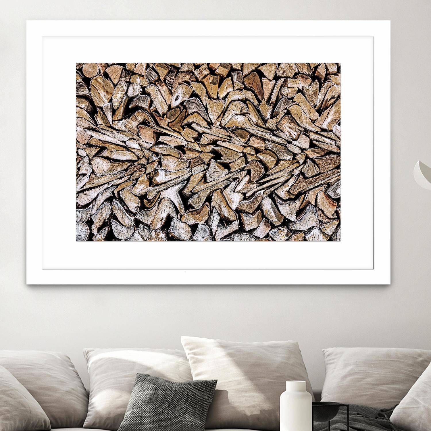 Pearson - Against The Grain by 1X on GIANT ART - beige photography wood