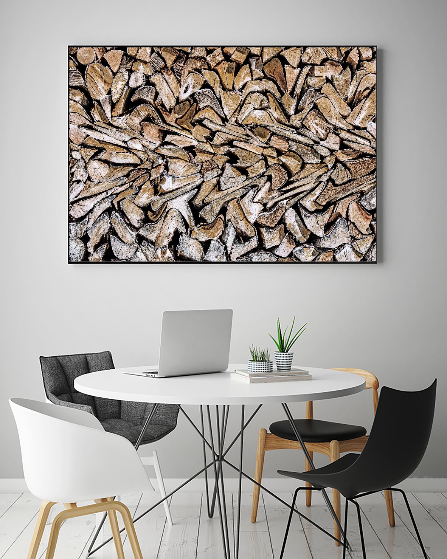 Pearson - Against The Grain by 1X on GIANT ART - beige photography wood