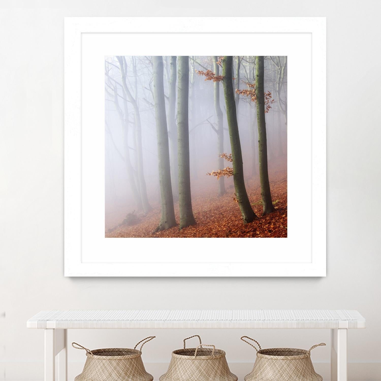 Fog by Popovsky 1X on GIANT ART - orange landscape