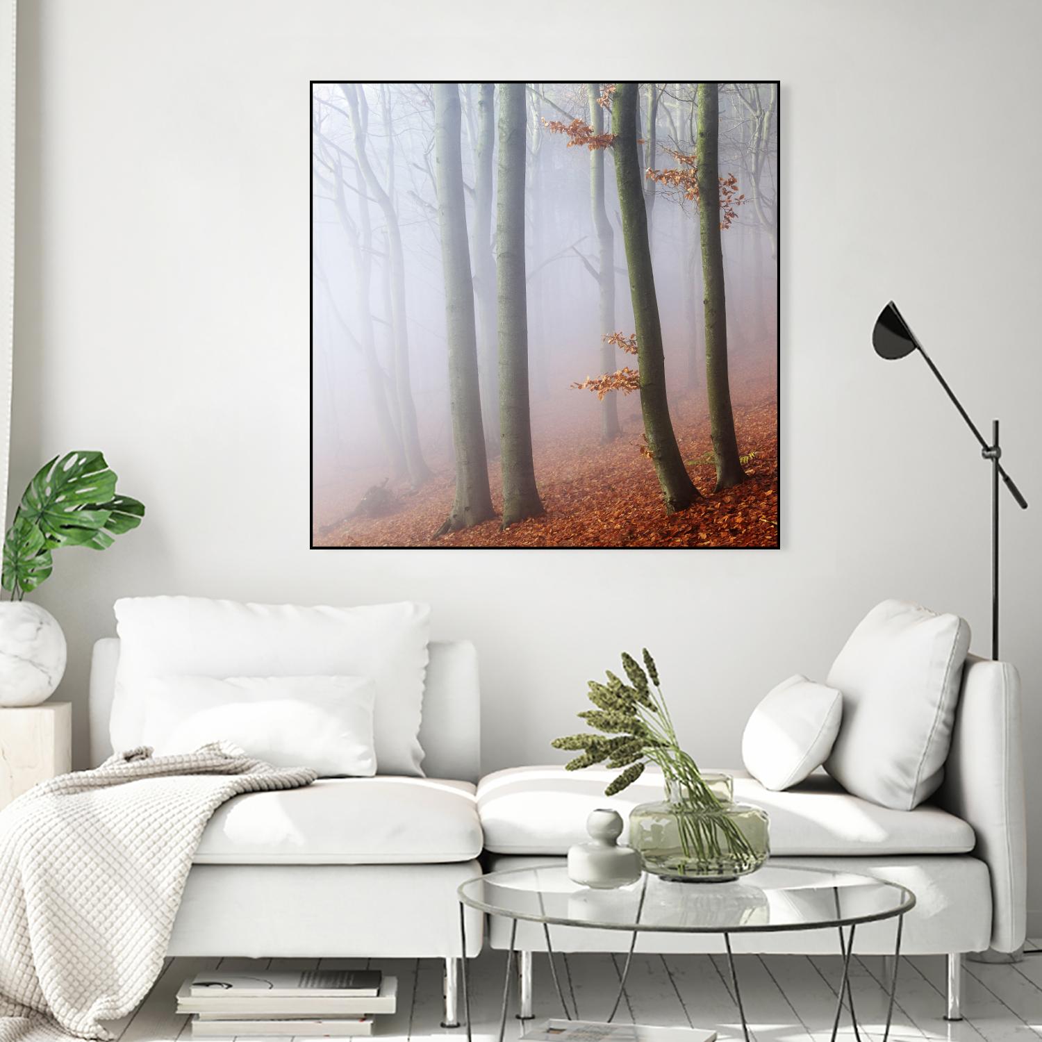 Fog by Popovsky 1X on GIANT ART - orange landscape