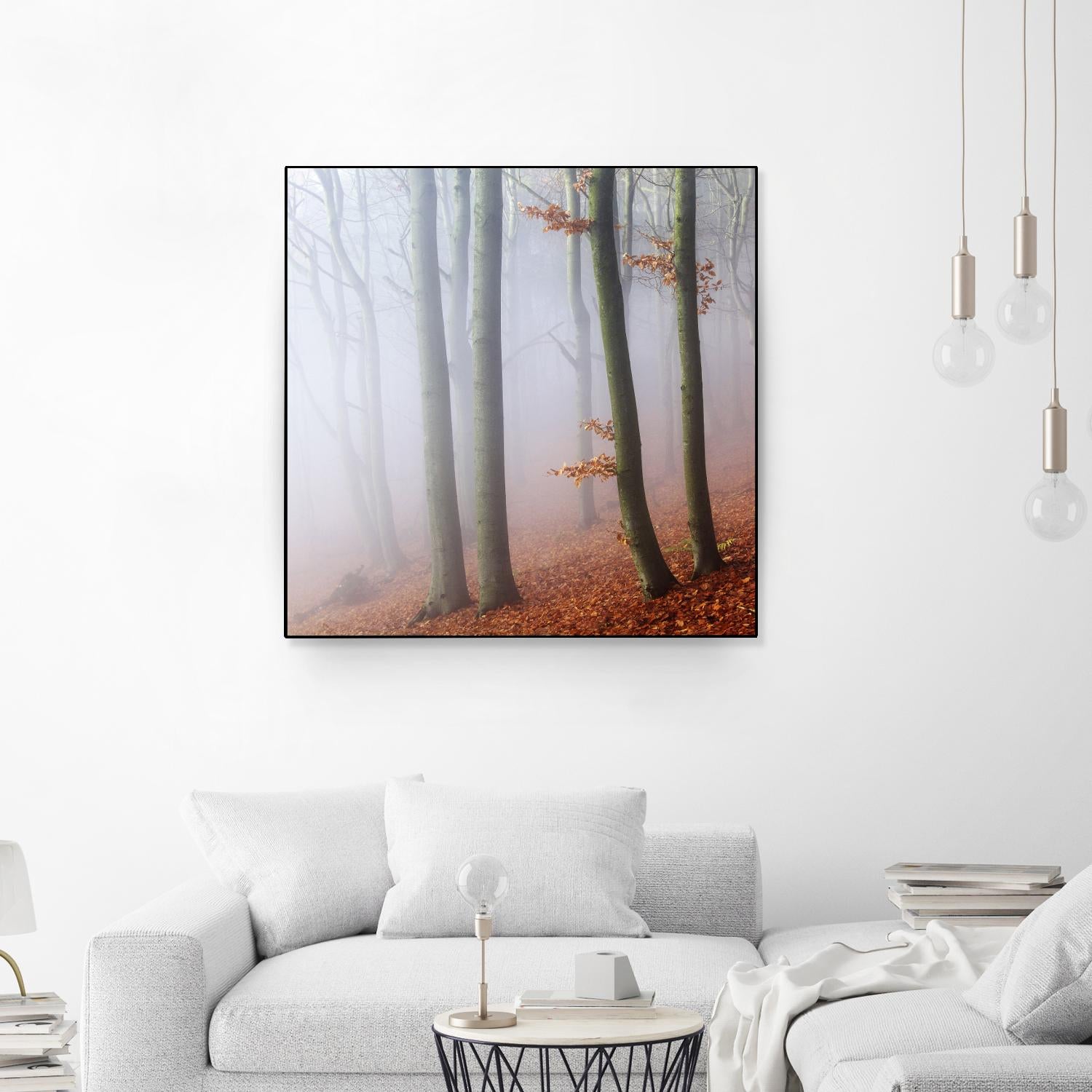 Fog by Popovsky 1X on GIANT ART - orange landscape