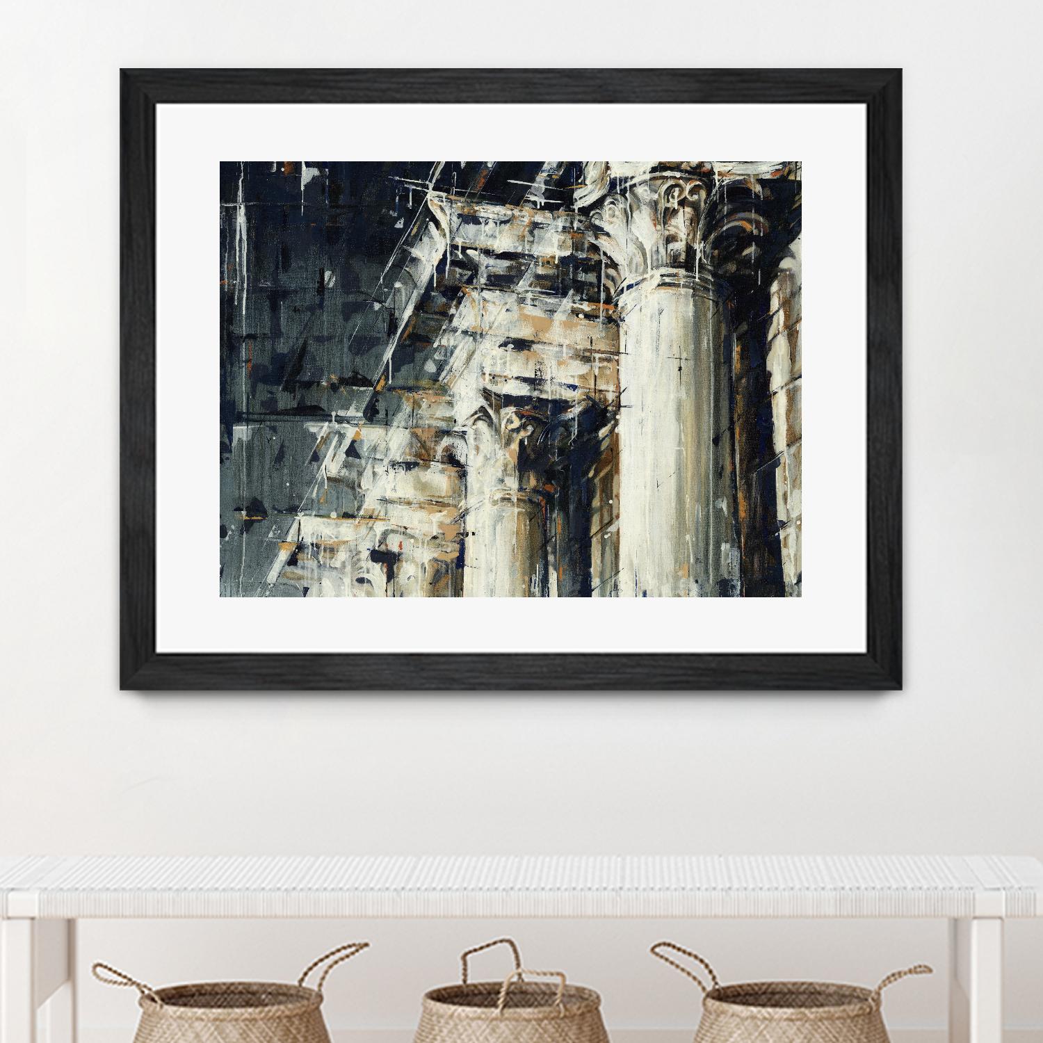 Corinthian I by Anya Doug on GIANT ART - white architectural