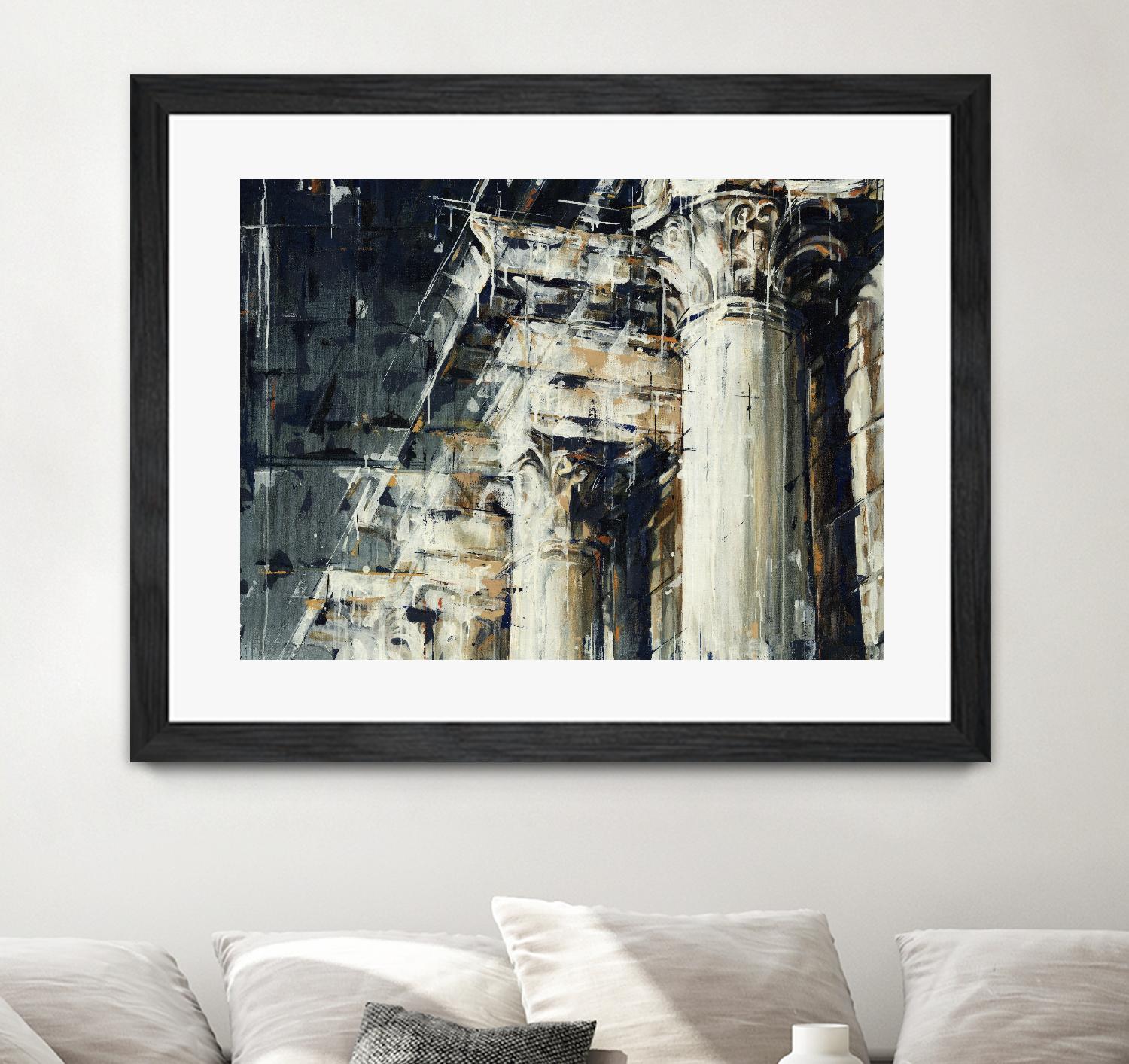 Corinthian I by Anya Doug on GIANT ART - white architectural