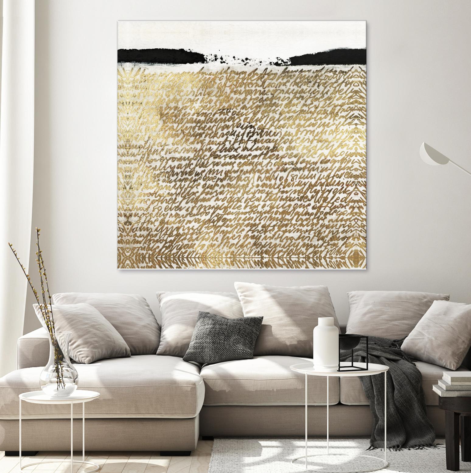 Sequence I by Jadwiga Jarosiewicz on GIANT ART - black abstract