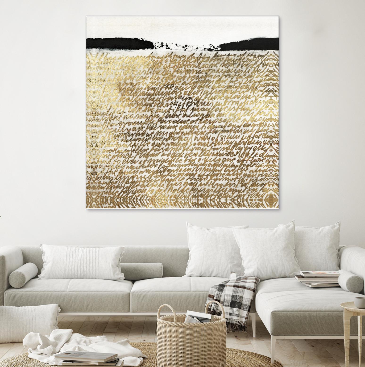 Sequence I by Jadwiga Jarosiewicz on GIANT ART - black abstract