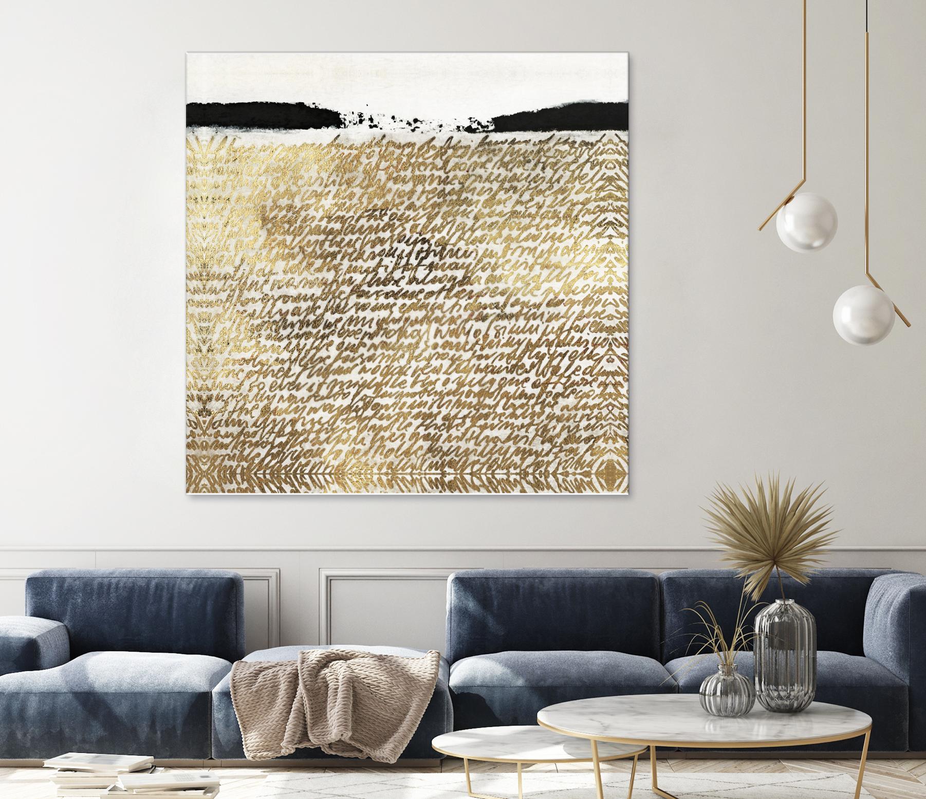 Sequence I by Jadwiga Jarosiewicz on GIANT ART - black abstract