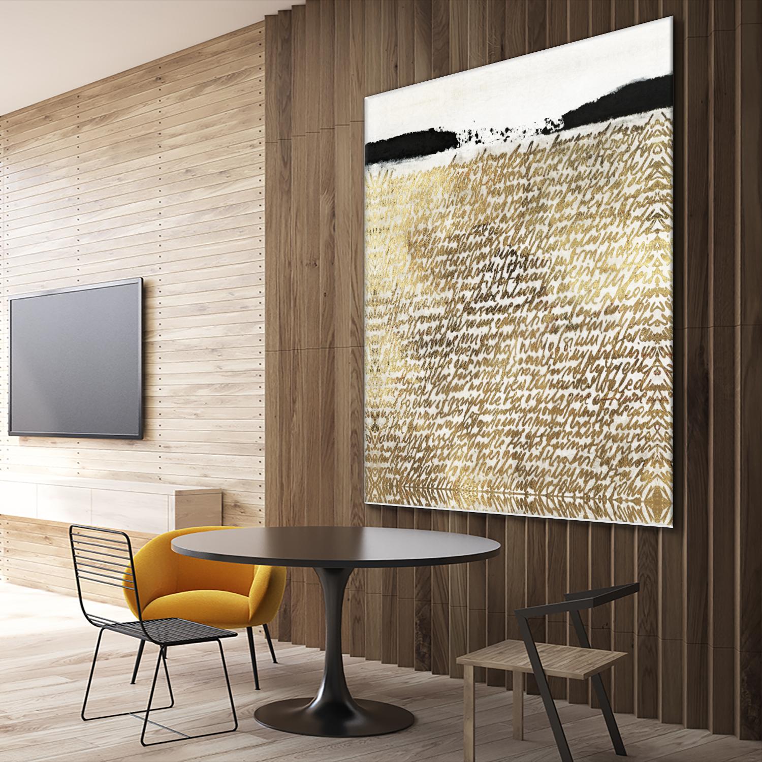 Sequence I by Jadwiga Jarosiewicz on GIANT ART - black abstract