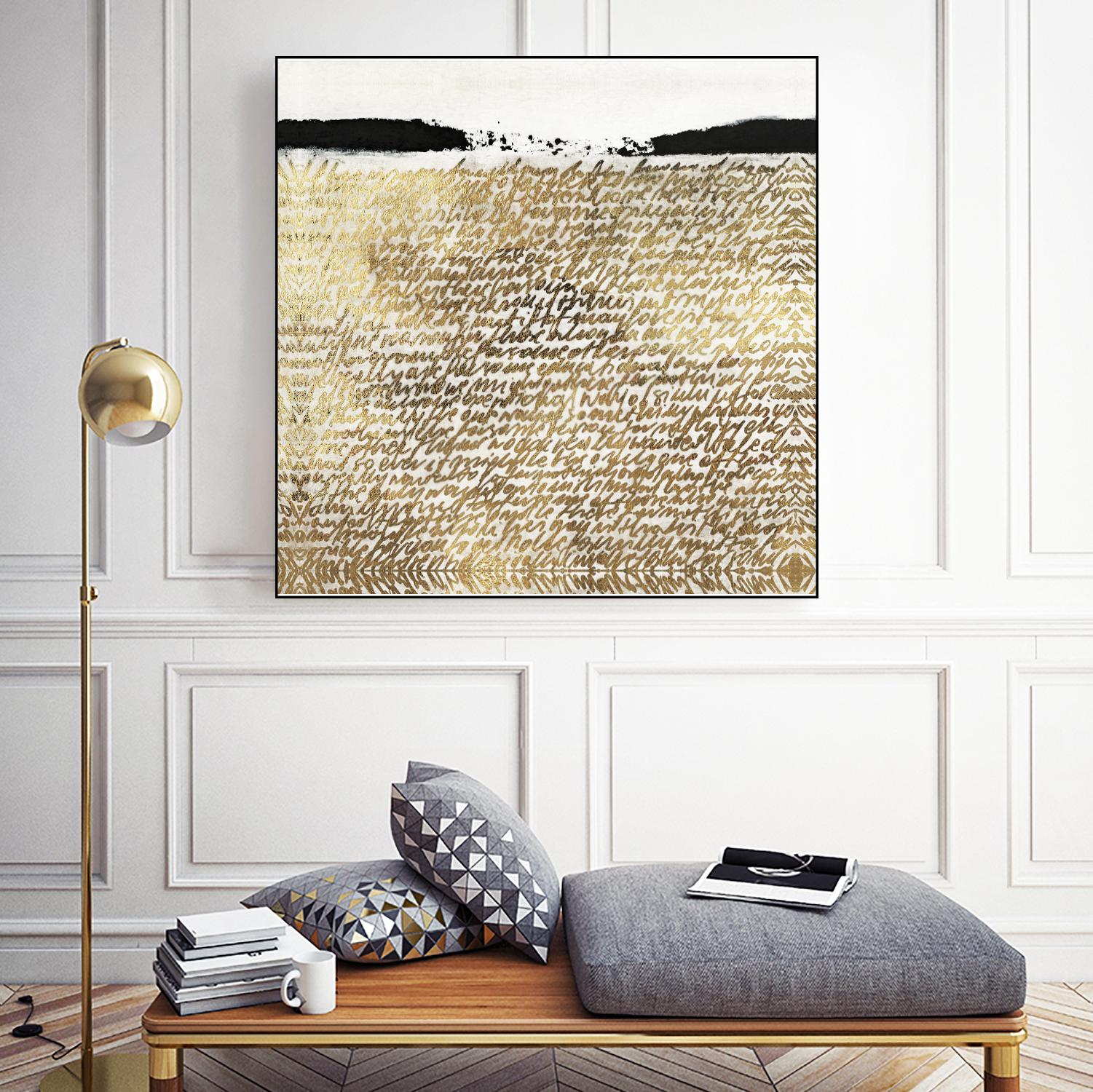 Sequence I by Jadwiga Jarosiewicz on GIANT ART - black abstract