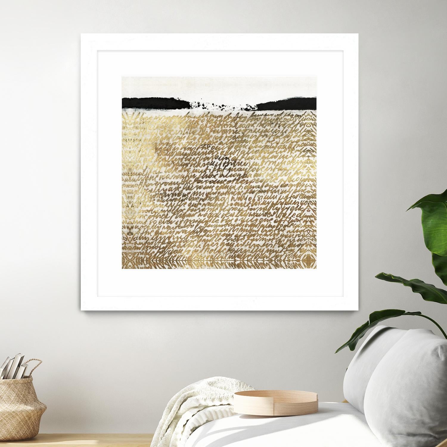 Sequence I by Jadwiga Jarosiewicz on GIANT ART - black abstract