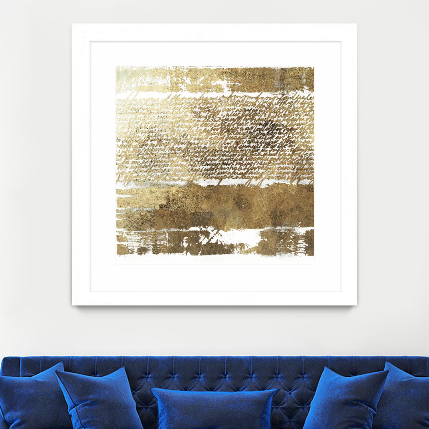 Sequence II by Jadwiga Jarosiewicz on GIANT ART - white abstract