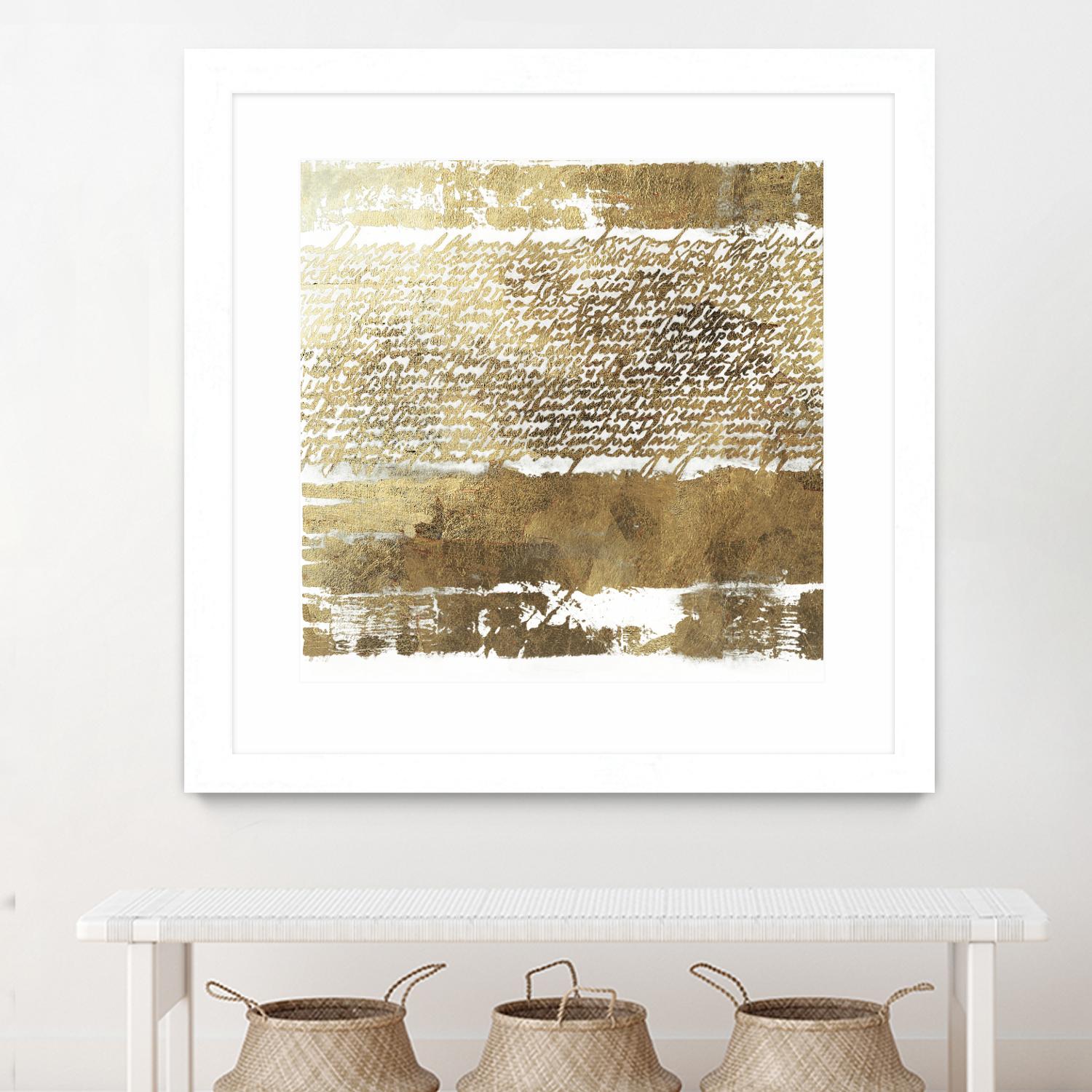 Sequence II by Jadwiga Jarosiewicz on GIANT ART - white abstract