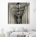 Corridor I by YK Studio on GIANT ART - black architectural perspective