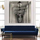 Corridor I by YK Studio on GIANT ART - black architectural perspective