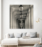 Corridor I by YK Studio on GIANT ART - black architectural perspective