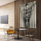 Corridor I by YK Studio on GIANT ART - black architectural perspective