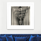 Corridor I by YK Studio on GIANT ART - black architectural perspective