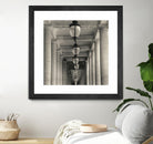 Corridor I by YK Studio on GIANT ART - black architectural perspective