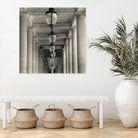 Corridor I by YK Studio on GIANT ART - black architectural perspective