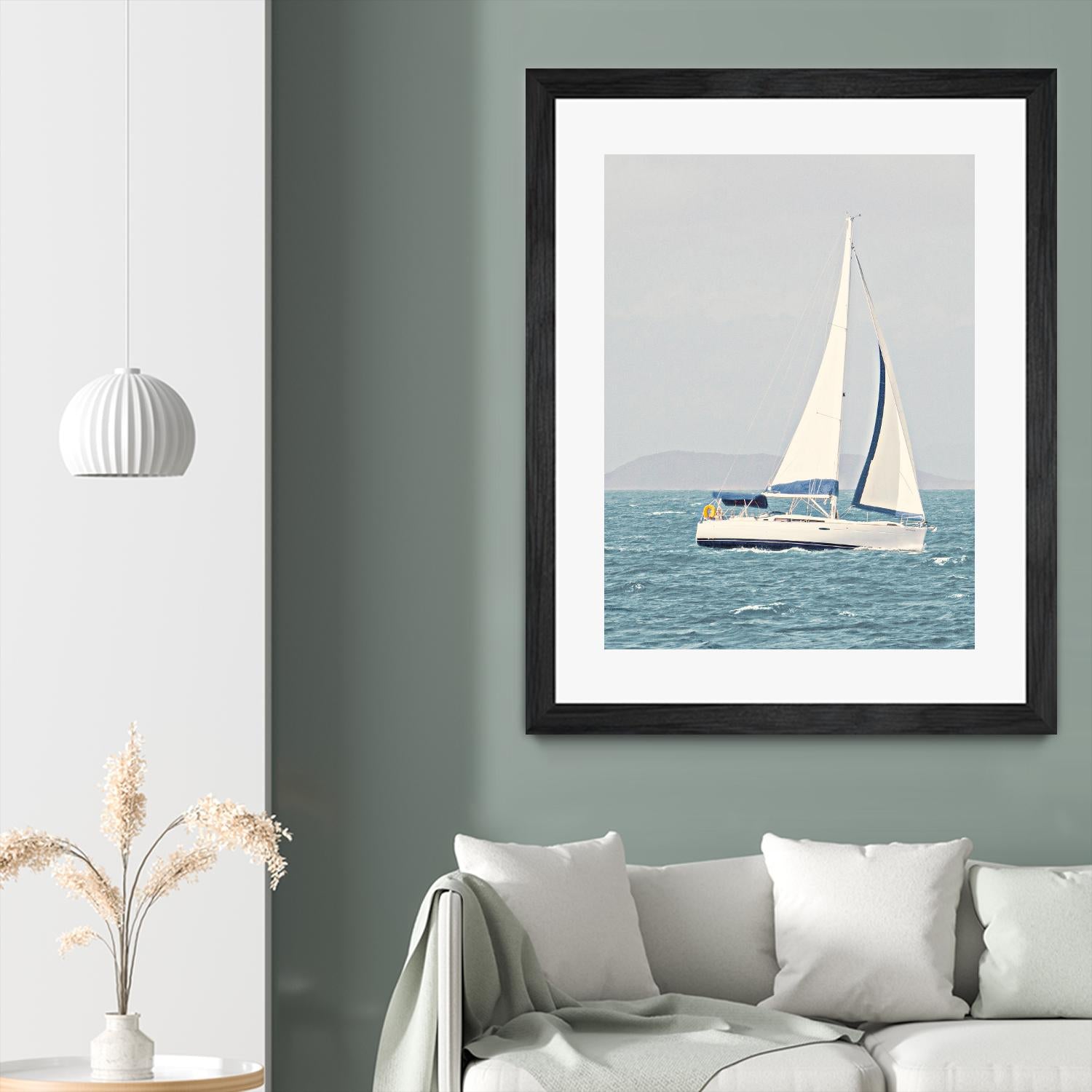 Sailing The Ocean by Kathy Mansfield on GIANT ART - coastal