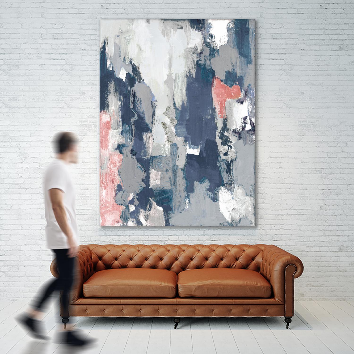 Blue Serenade Abstract by Lanie Loreth on GIANT ART - blue abstract