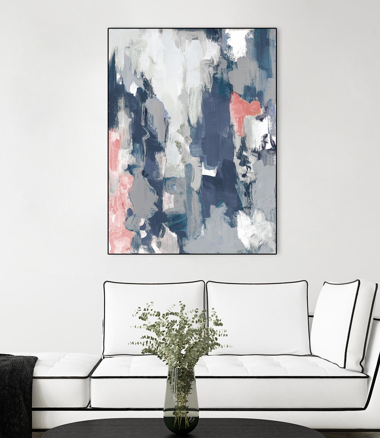 Blue Serenade Abstract by Lanie Loreth on GIANT ART - blue abstract