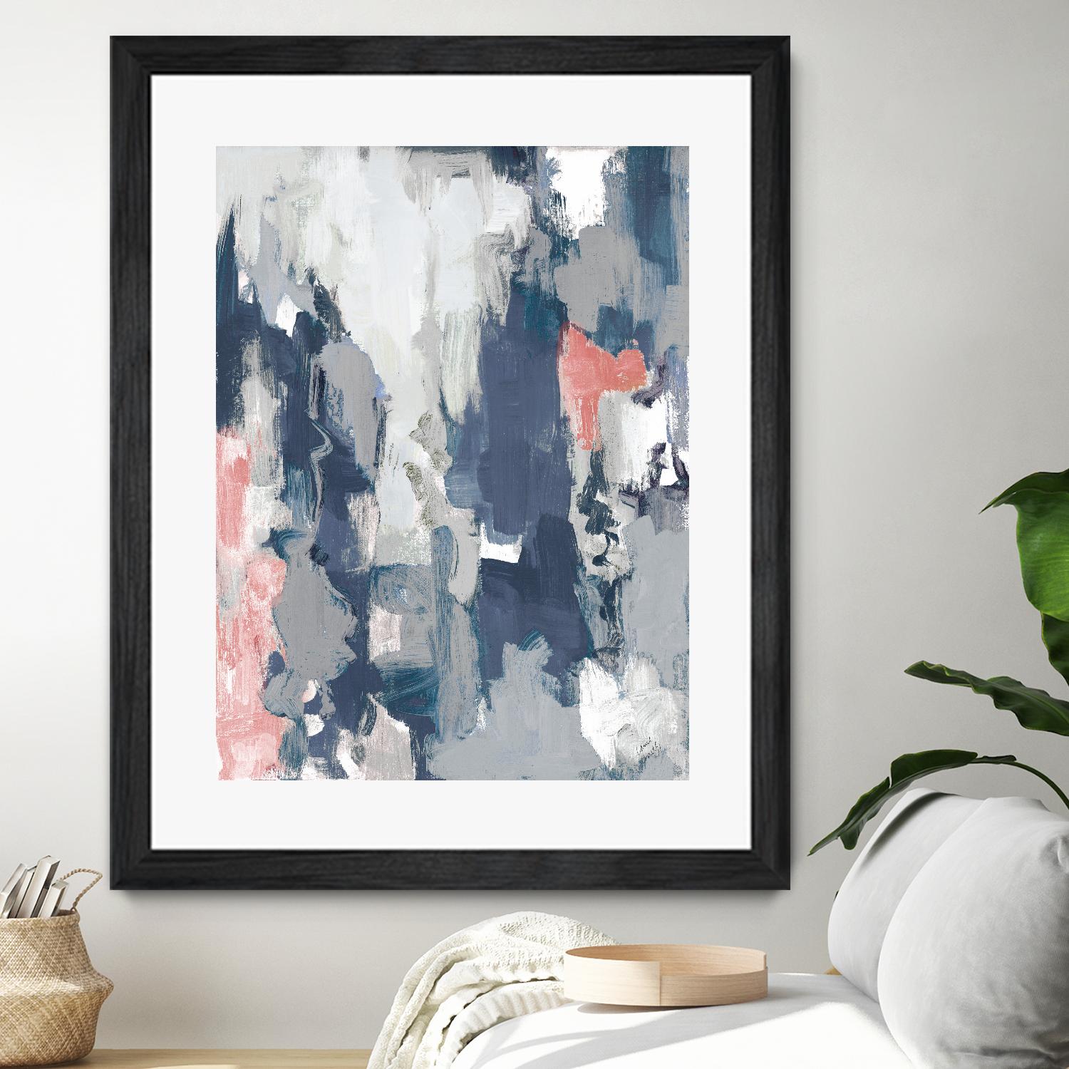 Blue Serenade Abstract by Lanie Loreth on GIANT ART - blue abstract