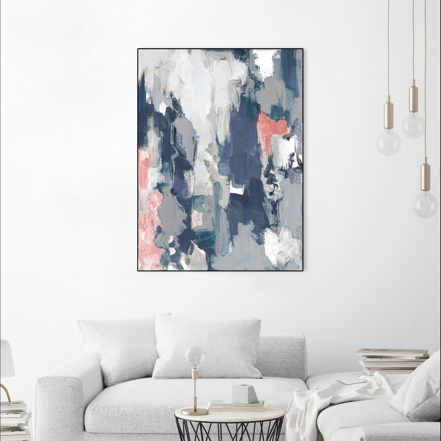 Blue Serenade Abstract by Lanie Loreth on GIANT ART - blue abstract