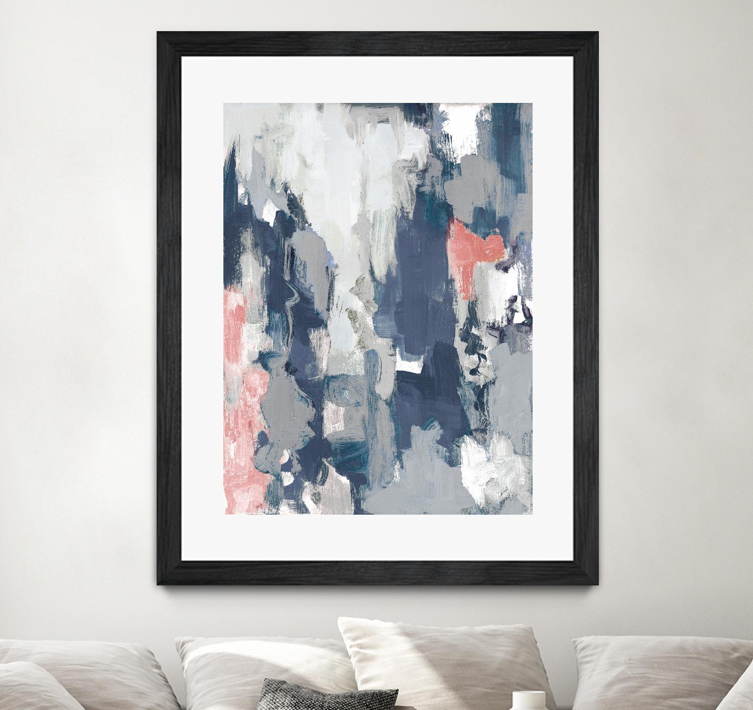 Blue Serenade Abstract by Lanie Loreth on GIANT ART - blue abstract