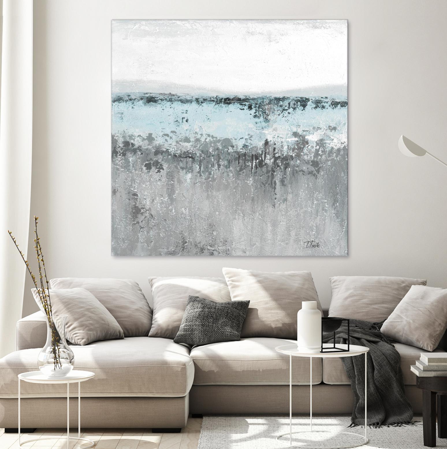 Antique Silver Contemporary II by Patricia Pinto on GIANT ART - abstract