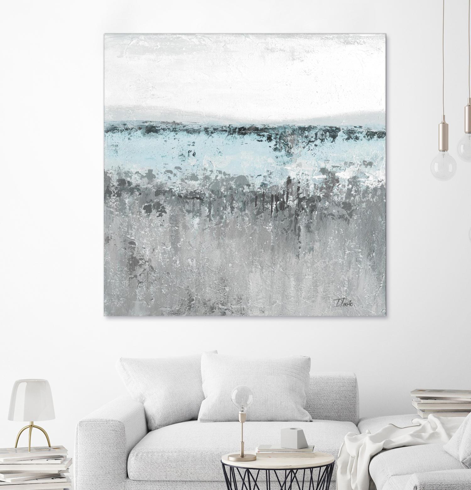 Antique Silver Contemporary II by Patricia Pinto on GIANT ART - abstract