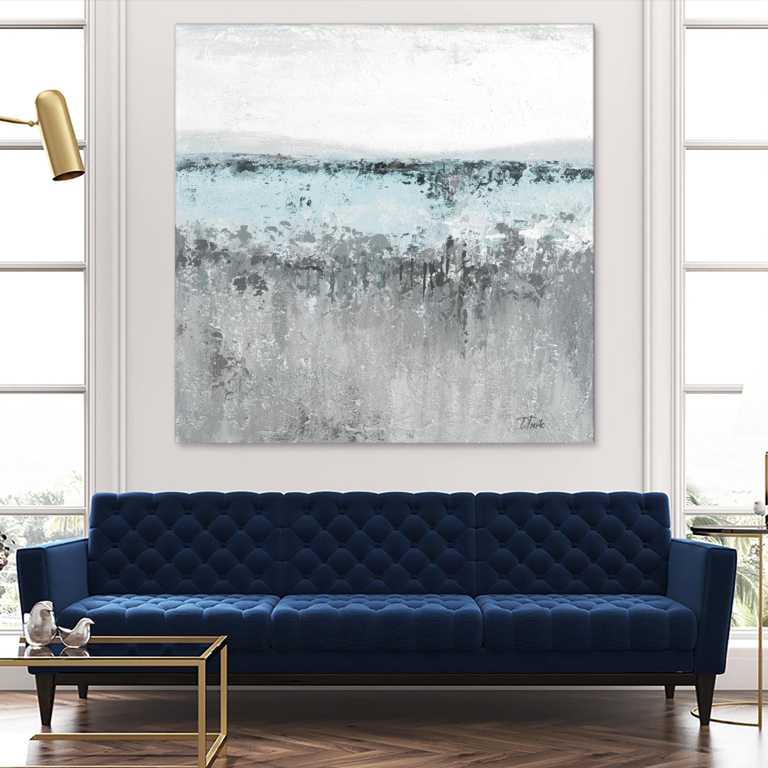 Antique Silver Contemporary II by Patricia Pinto on GIANT ART - abstract