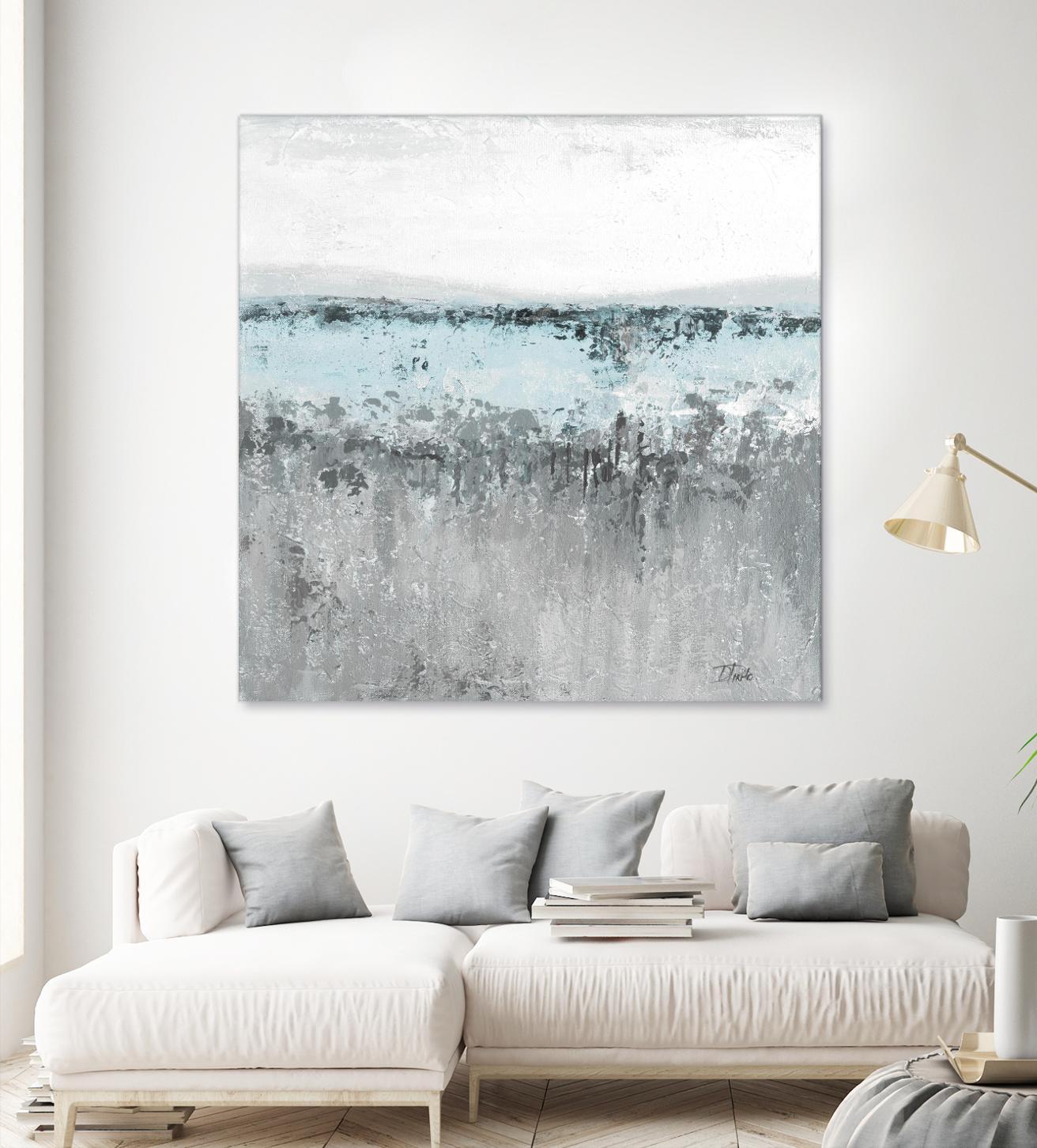 Antique Silver Contemporary II by Patricia Pinto on GIANT ART - abstract