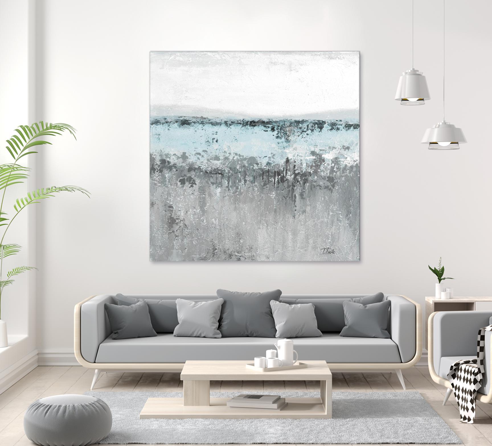 Antique Silver Contemporary II by Patricia Pinto on GIANT ART - abstract